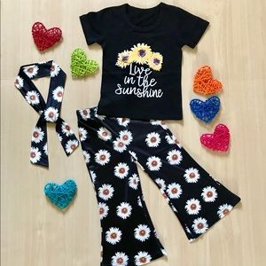 🌼❤️HOST PICK❤️🌼 3PC Shirt Pants & Headband Set